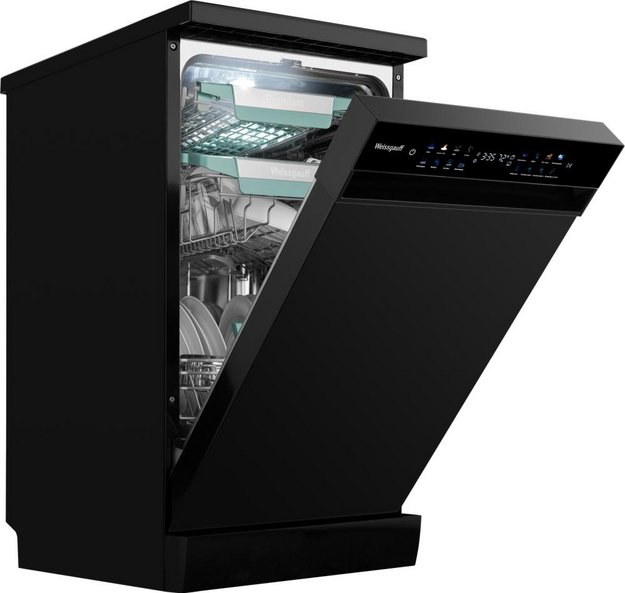 Посудомоечная машина Weissgauff DW 4539 Inverter Touch AutoOpen Black (preview 12)