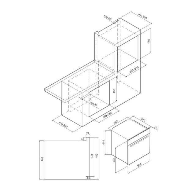 Духовой шкаф Graude BWG 45.0 SE (фото 2) Духовой шкаф Graude BWG 45.0 SE (preview 2)