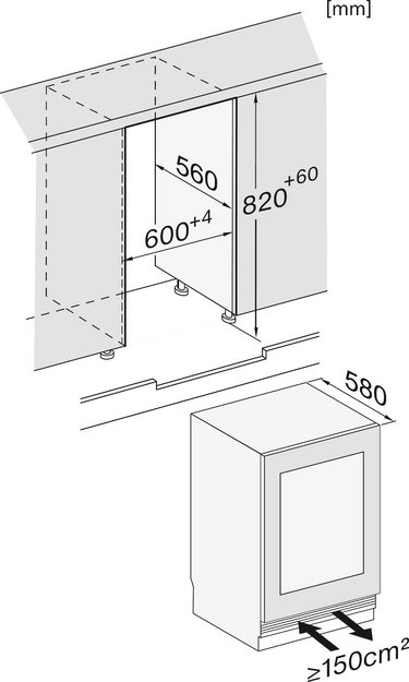 Встраиваемый винный шкаф Miele KWTUS 7096 E (фото 4) Встраиваемый винный шкаф Miele KWTUS 7096 E (preview 4)