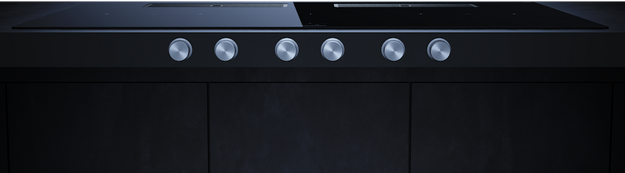 Индукционная варочная поверхность с вытяжкой Kuppersbusch KMI 12850.0 SR-E Silver Chrome (preview 4)