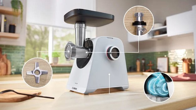 Мясорубка Bosch MFWS420W (фото 5) Мясорубка Bosch MFWS420W (preview 5)