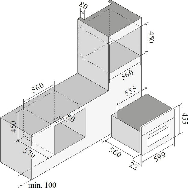 Духовой шкаф Ilve 645STCHSW/BK (preview 5)