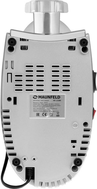 Мясорубка Maunfeld MF-233BK (фото 6) Мясорубка Maunfeld MF-233BK (preview 6)