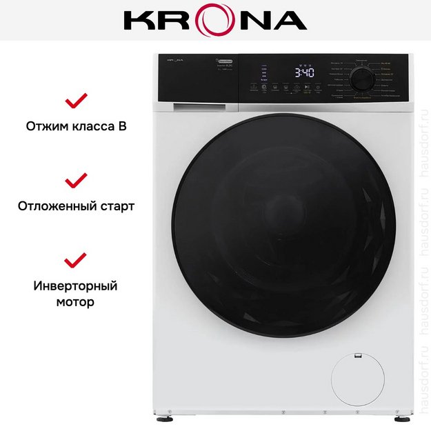 Стиральная машина KRONA RHENE MAX WHITE 1400 9K WM (preview 15)