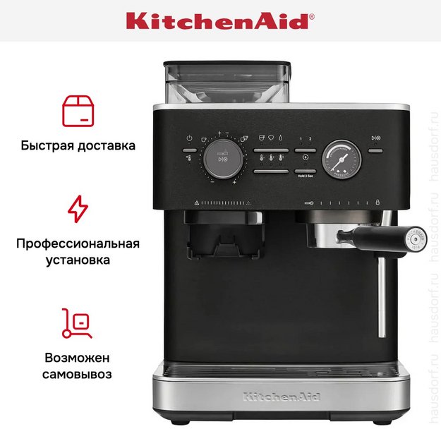 Кофемашина KitchenAid 5KES6551EBK (preview 27)