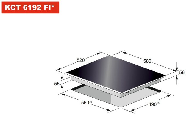 Варочная панель Kaiser KCT 6192 FI ElfEm (preview 4)