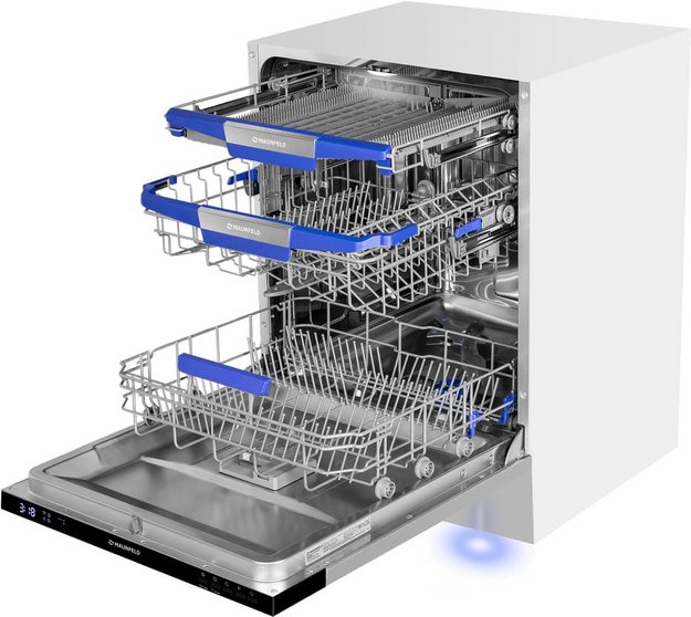 Встраиваемая посудомоечная машина Maunfeld MLP60230 Light Beam Wi-Fi (фото 5) Встраиваемая посудомоечная машина Maunfeld MLP60230 Light Beam Wi-Fi (preview 5)