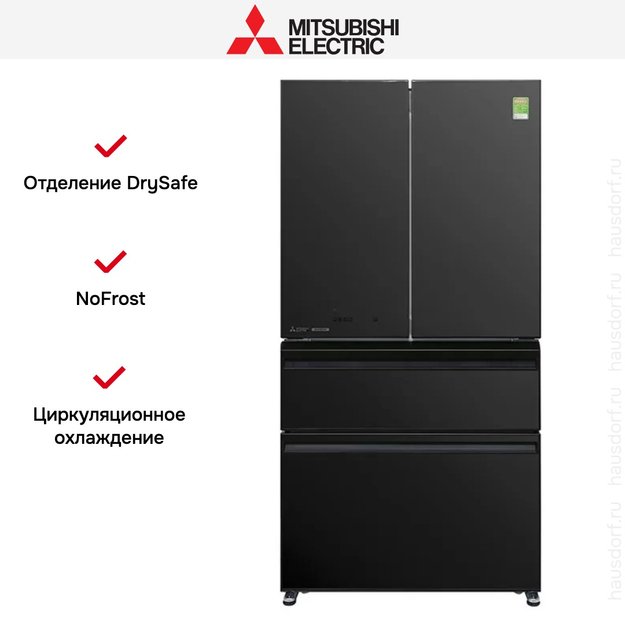 Холодильник Mitsubishi Electric MR-LXR68EM-GBK-R (фото 11) Холодильник Mitsubishi Electric MR-LXR68EM-GBK-R (preview 11)
