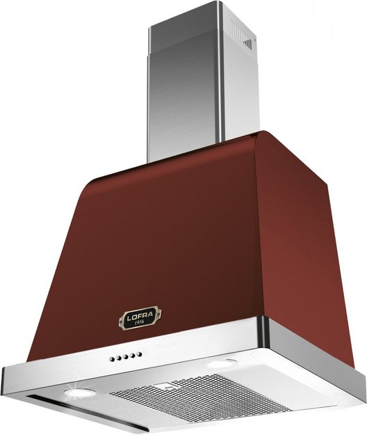 Вытяжка Lofra DOLCEVITA 60 RED BURGUNDY & BRONZE (preview 1)