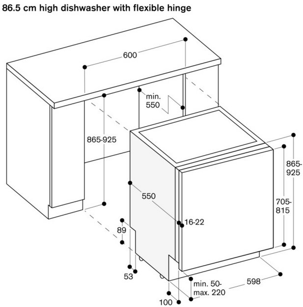 Встраиваемая посудомоечная машина Gaggenau DF481101F (фото 7) Встраиваемая посудомоечная машина Gaggenau DF481101F (preview 7)