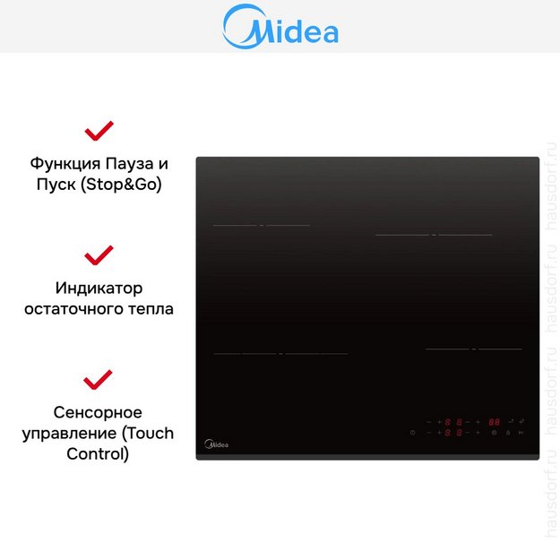 Варочная панель Midea MCH64303F (preview 10)