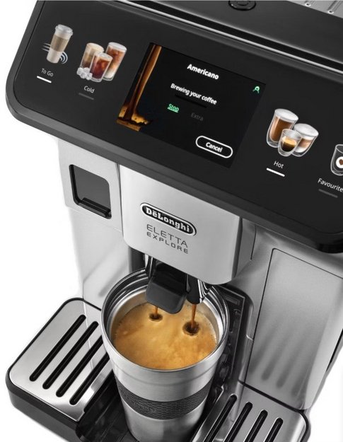 Кофемашина DeLonghi ECAM450.55.S (preview 6)