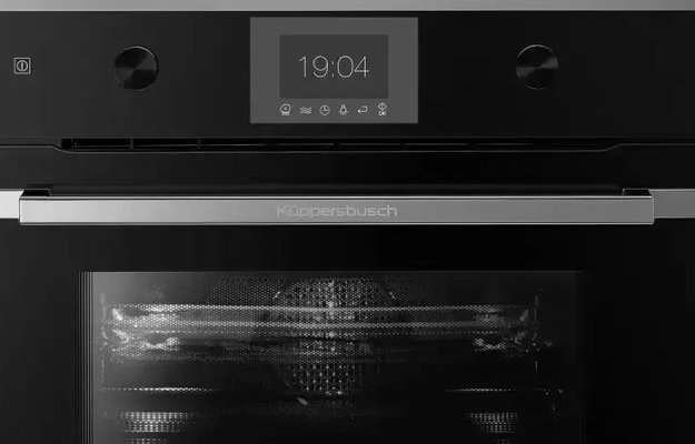 Компактный духовой шкаф с микроволнами Kuppersbusch CBM 6350.0 S3 Silver Chrome (preview 2)