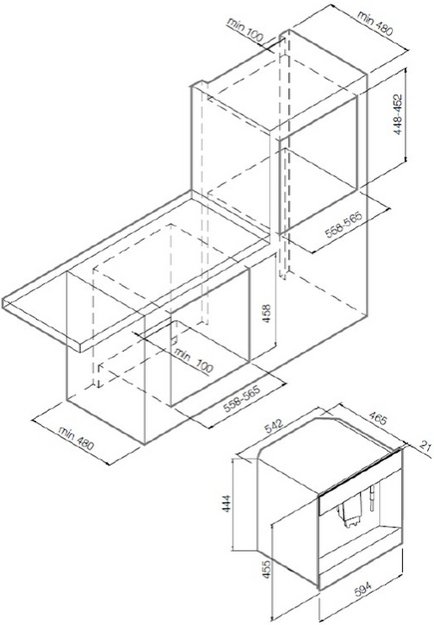 Встраиваемая кофемашина Graude KV 45.0 GE (preview 8)