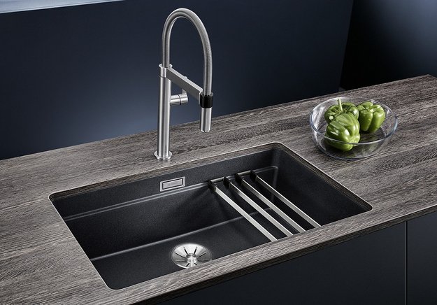 Мойка BLANCO ETAGON 700-U Silgranit антрацит (фото 2) Мойка BLANCO ETAGON 700-U Silgranit антрацит (preview 2)