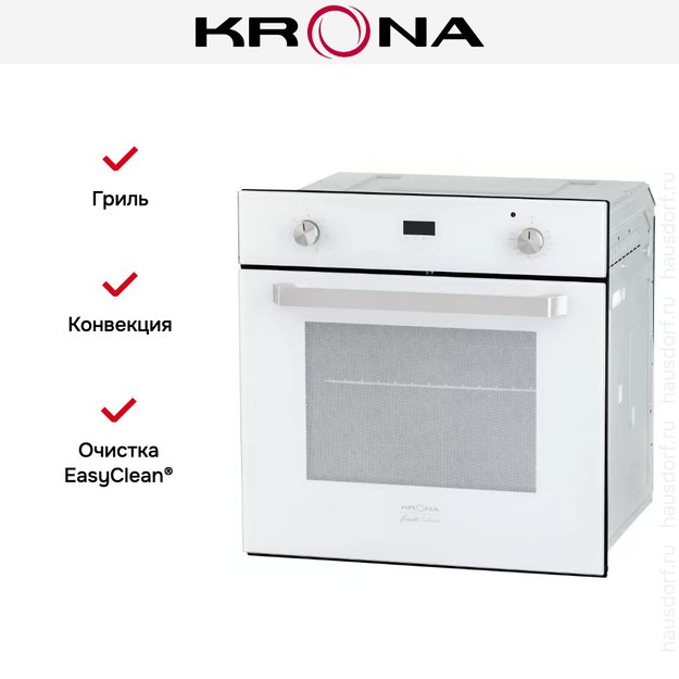 Электрический духовой шкаф KRONA ONORE 60 WH (preview 2)