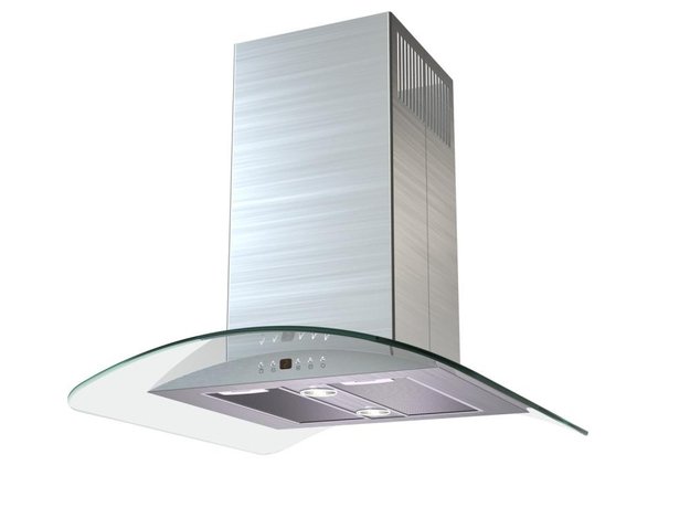 Вытяжка KRONA SHARLOTTA isola 600 inox/glass 5P (preview 1)