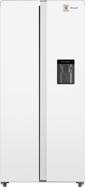 Отдельностоящий холодильник с инвертором и подачей воды Weissgauff WSBS 600 W NoFrost Inverter Water Dispenser (preview 1)