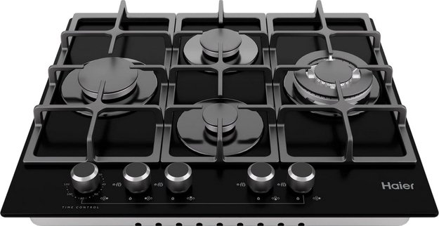 Газовая варочная панель Haier HHX-G64CWMB (preview 3)