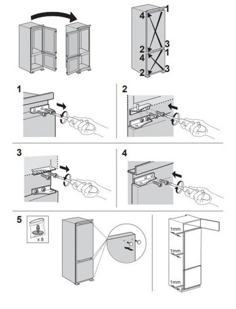 Встраиваемый холодильник Franke FCB 320 TNF NE E (preview 6)
