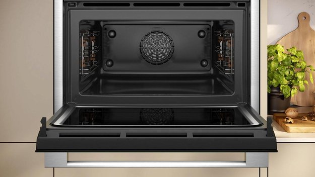 Компактный духовой шкаф с микроволнами Neff C24MR21N0 (фото 3) Компактный духовой шкаф с микроволнами Neff C24MR21N0 (preview 3)