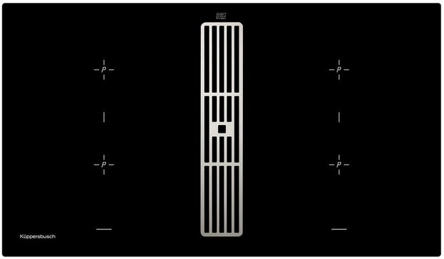 Варочная панель с вытяжкой Kuppersbusch KMI 9850.0 SR Stainless Steel (preview 1)