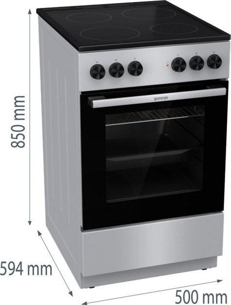 Электрическая плита Gorenje GEC5A11SG (preview 6)