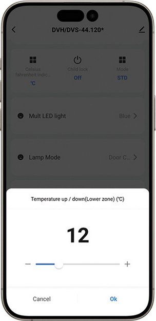 Встраиваемый винный шкаф Dunavox DVS-19.50MB (preview 8)