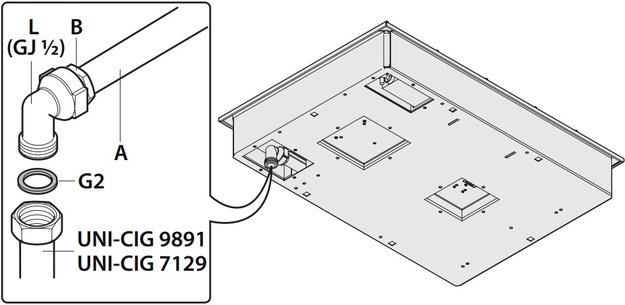 Газовая варочная панель Barazza 1PBFV95 (preview 3)