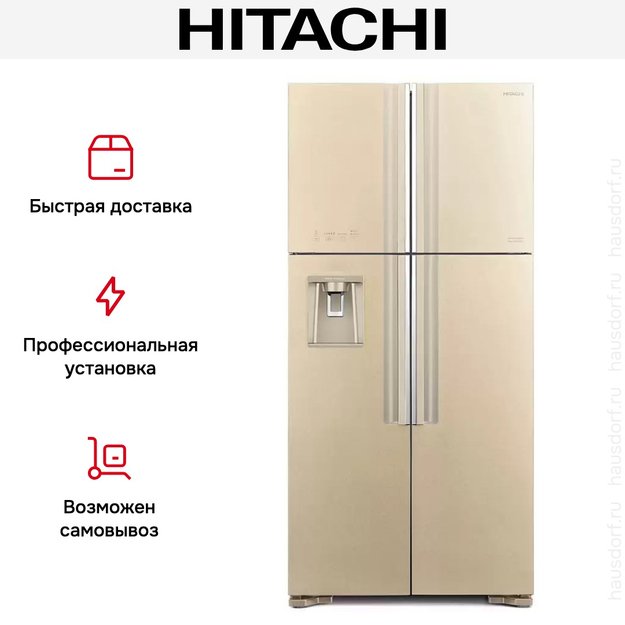 Холодильник Hitachi R-W 660 PUC7 GBE (preview 10)