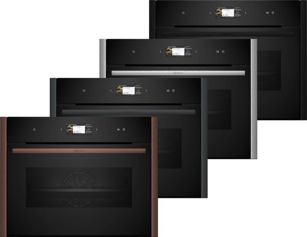 Компактный духовой шкаф с паром Neff C29FS3AY0 (фото 1) Компактный духовой шкаф с паром Neff C29FS3AY0 (preview 1)