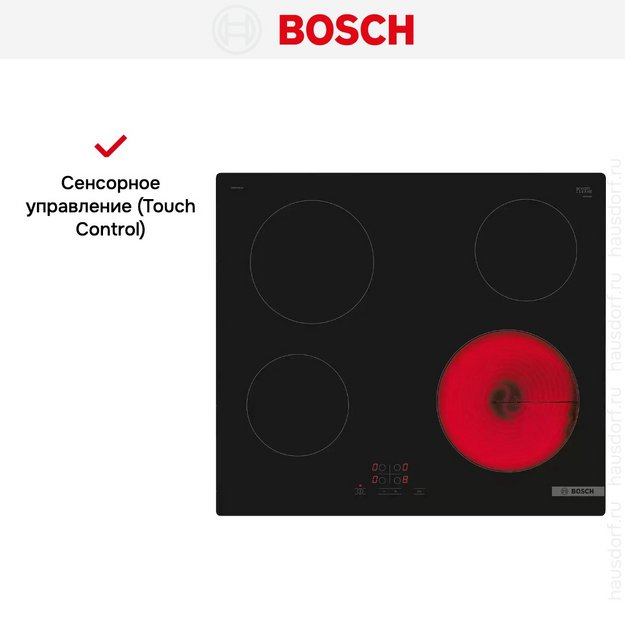 Электрическая варочная панель Bosch PKE611BA2E (preview 6)