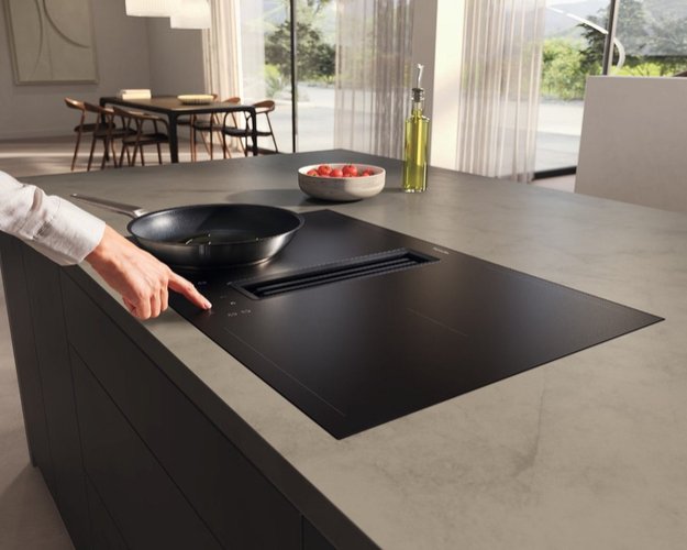 Варочная панель с вытяжкой Miele KMDA 7876 FL-U MattFinish (preview 6)