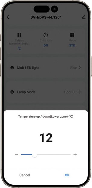 Винный шкаф Dunavox DVS-44.120DSS (фото 9) Винный шкаф Dunavox DVS-44.120DSS (preview 9)