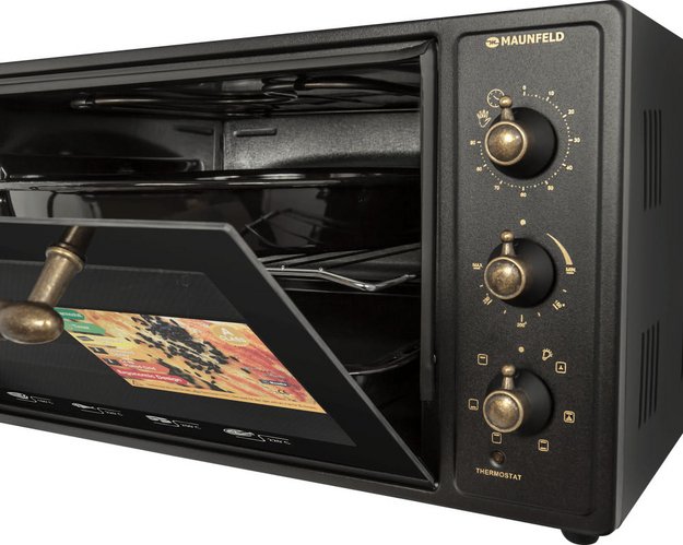 Мини-печь Maunfeld CEMOA.456.RBG (фото 4) Мини-печь Maunfeld CEMOA.456.RBG (preview 4)