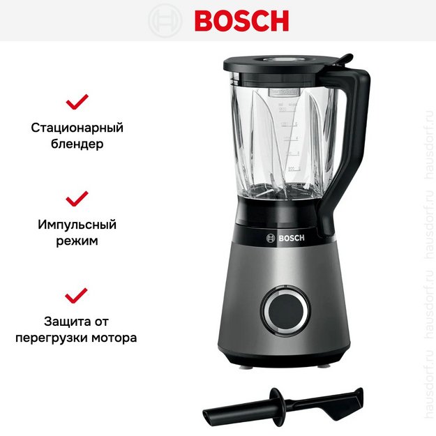 Блендер Bosch MMB6172S нержавеющая сталь (preview 6)