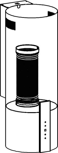 Вытяжка Korting KHC 35969 DN Cylinder (preview 3)