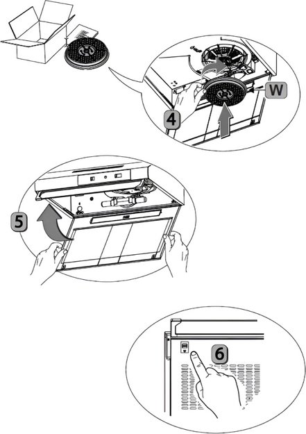 Комплект угольных фильтров Faber F24 C.A. Nautilus L (preview 3)