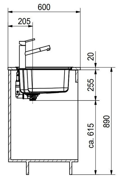 Мойка Franke BCX 610-74 TL сталь (фото 4) Мойка Franke BCX 610-74 TL сталь (preview 4)