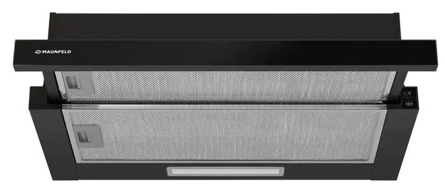 Встраиваемая вытяжка Maunfeld Clyde 50 чёрное стекло (preview 3)
