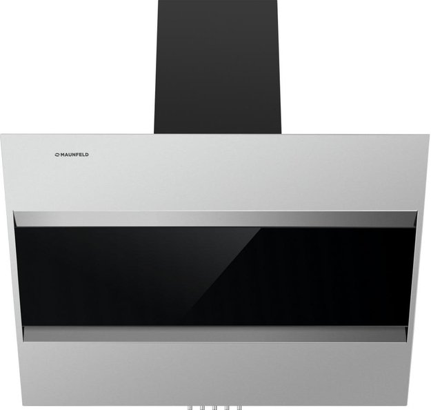 Кухонная вытяжка MAUNFELD Bridge 50 нержавеющая сталь\черное стекло (preview 1)