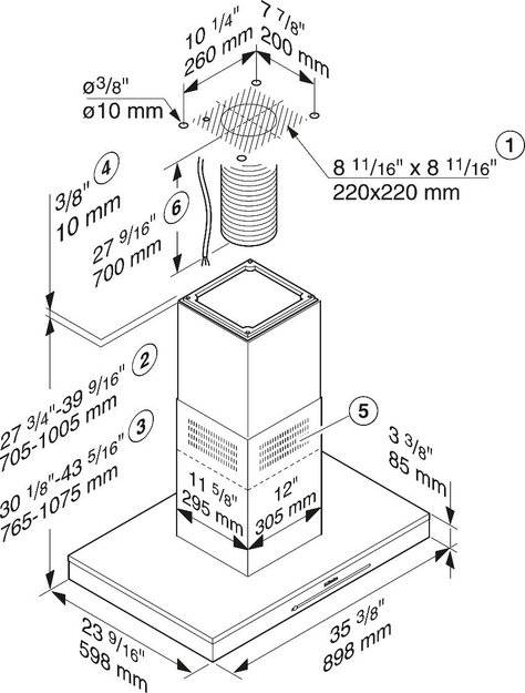 Вытяжка Miele DA 6698 D Stainless Steel Puristic Edition 6000 (preview 4)