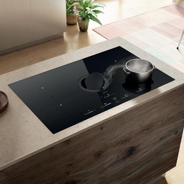 Варочная панель с вытяжкой Elica SWITCH GLOW EVO BL/A/83 (preview 2)