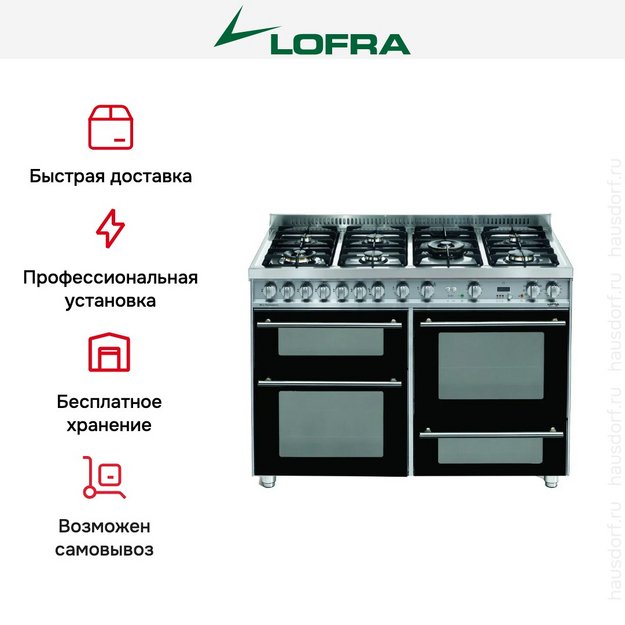 Варочный центр Lofra PNM126SMFET+DMFT/2AEO (preview 3)