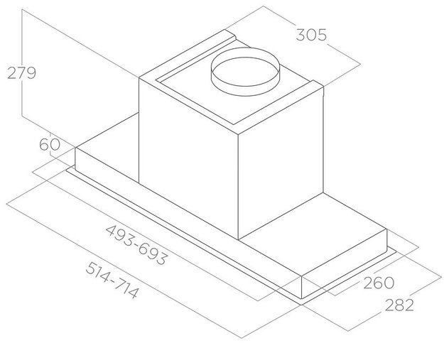 Встраиваемая вытяжка Elica HIDDEN ADV PLUS @ BLGL/A/52 (фото 7) Встраиваемая вытяжка Elica HIDDEN ADV PLUS @ BLGL/A/52 (preview 7)