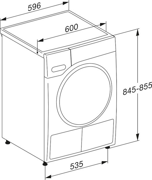 Сушильная машина Miele TWH780WP White Edition (фото 6) Сушильная машина Miele TWH780WP White Edition (preview 6)