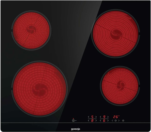 Независимая стеклокерамическая варочная панель Gorenje CT41SC (фото 3) Независимая стеклокерамическая варочная панель Gorenje CT41SC (preview 3)