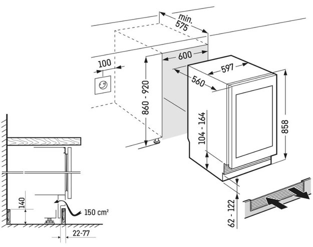 Встраиваемый винный шкаф Liebherr UWpri 3762 Vinidor Selection (preview 5)