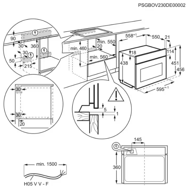 Встраиваемая микроволновая печь AEG NKM7N721T (preview 9)