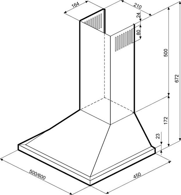 Вытяжка Krona Bella 600 inox PB (preview 9)